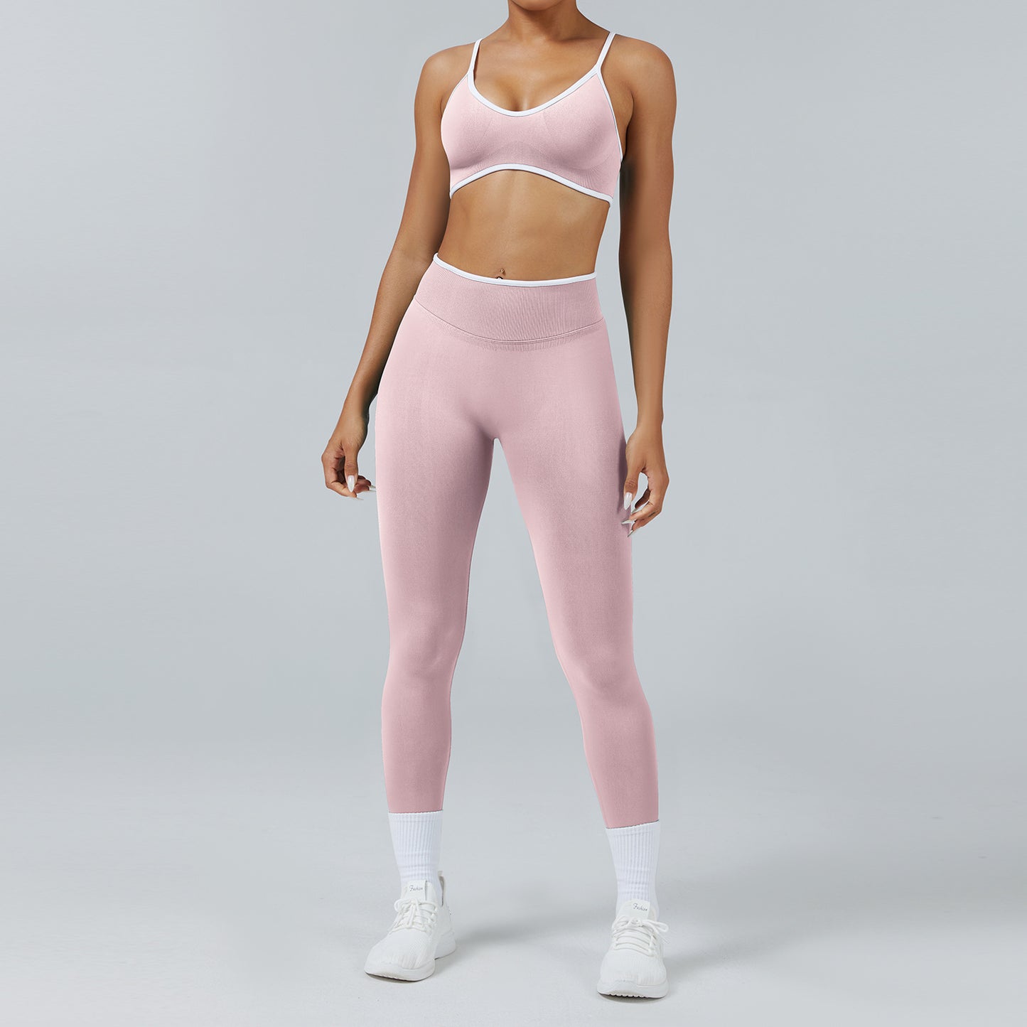 Womens Seamless Yoga Sportswear Set
